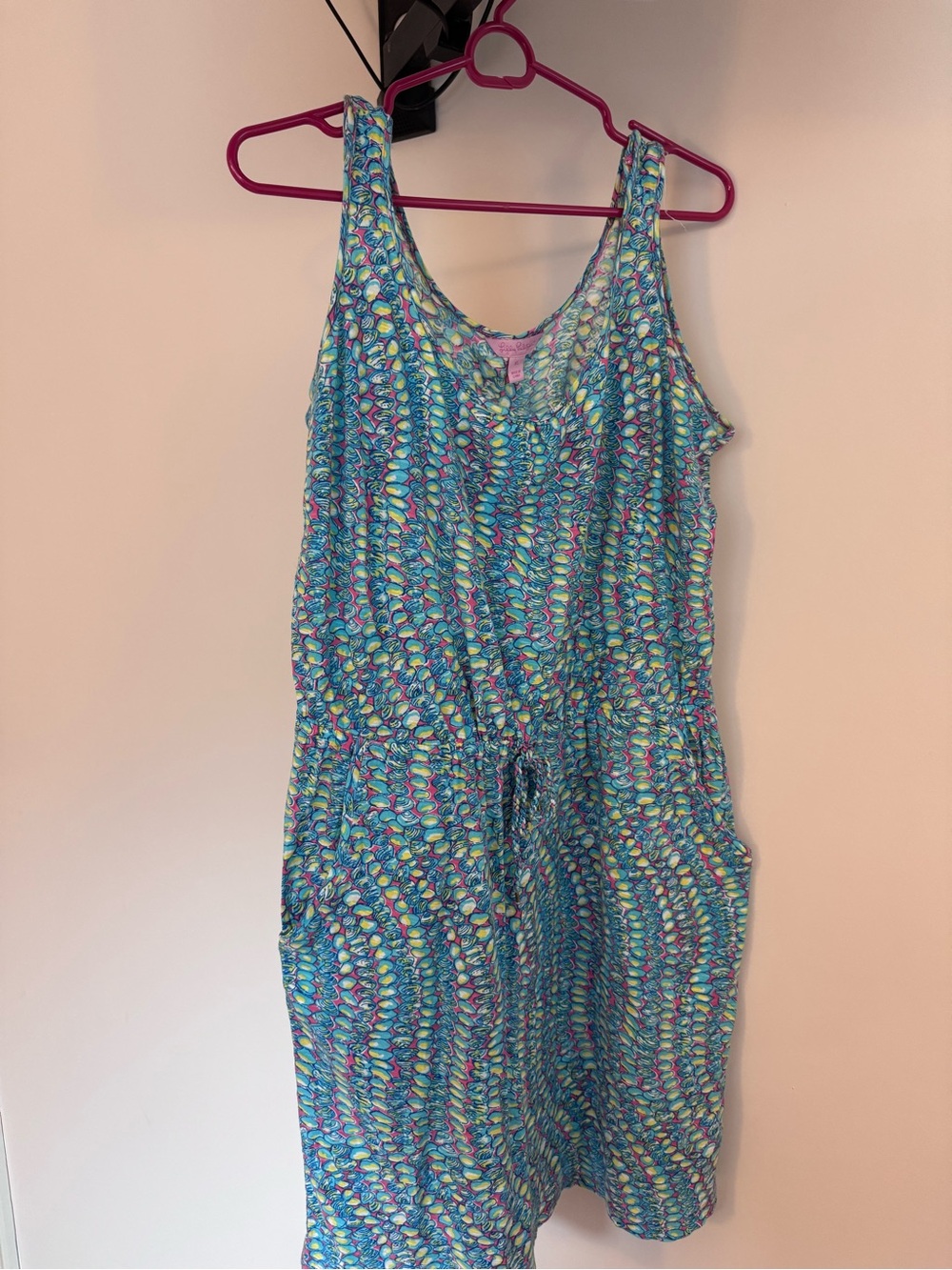 Lilly Pulitzer Blue Multicolor Tank dress